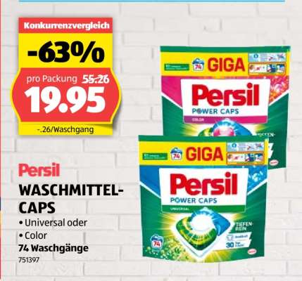 Persil WASCHMITTEL-CAPS