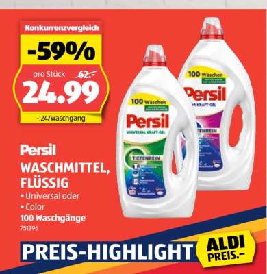 Persil Waschmittel, Flüssig