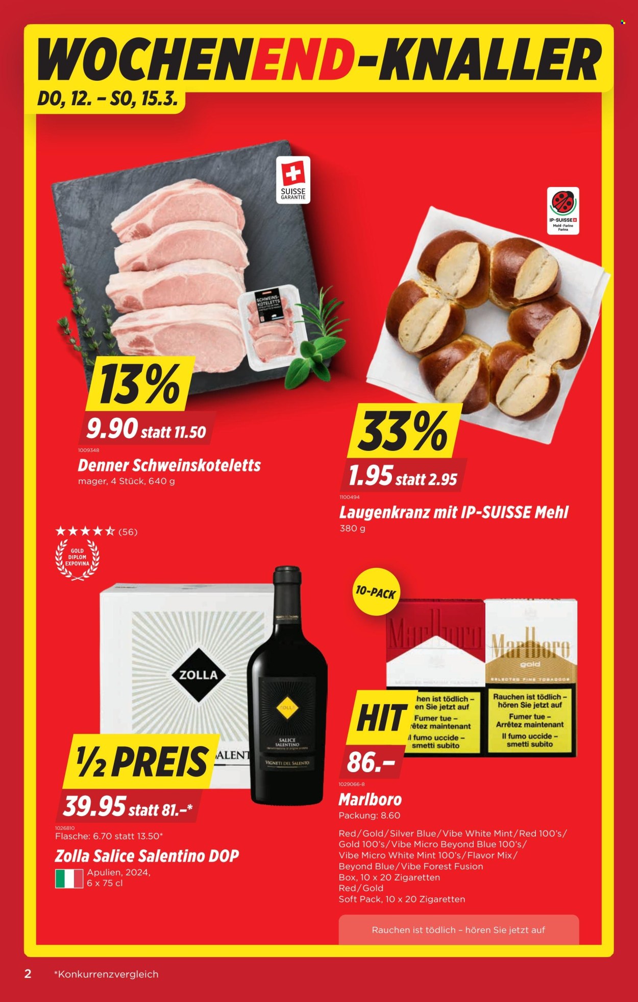 Volantino Denner - 12.3.2026 - 18.3.2026. Pagina 2. Pagina 2