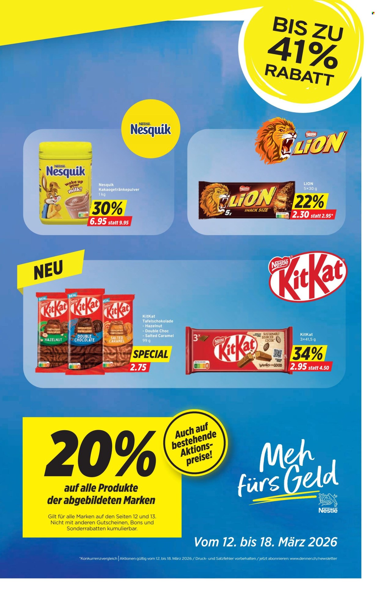 Volantino Denner - 12.3.2026 - 18.3.2026. Pagina 13. Pagina 13