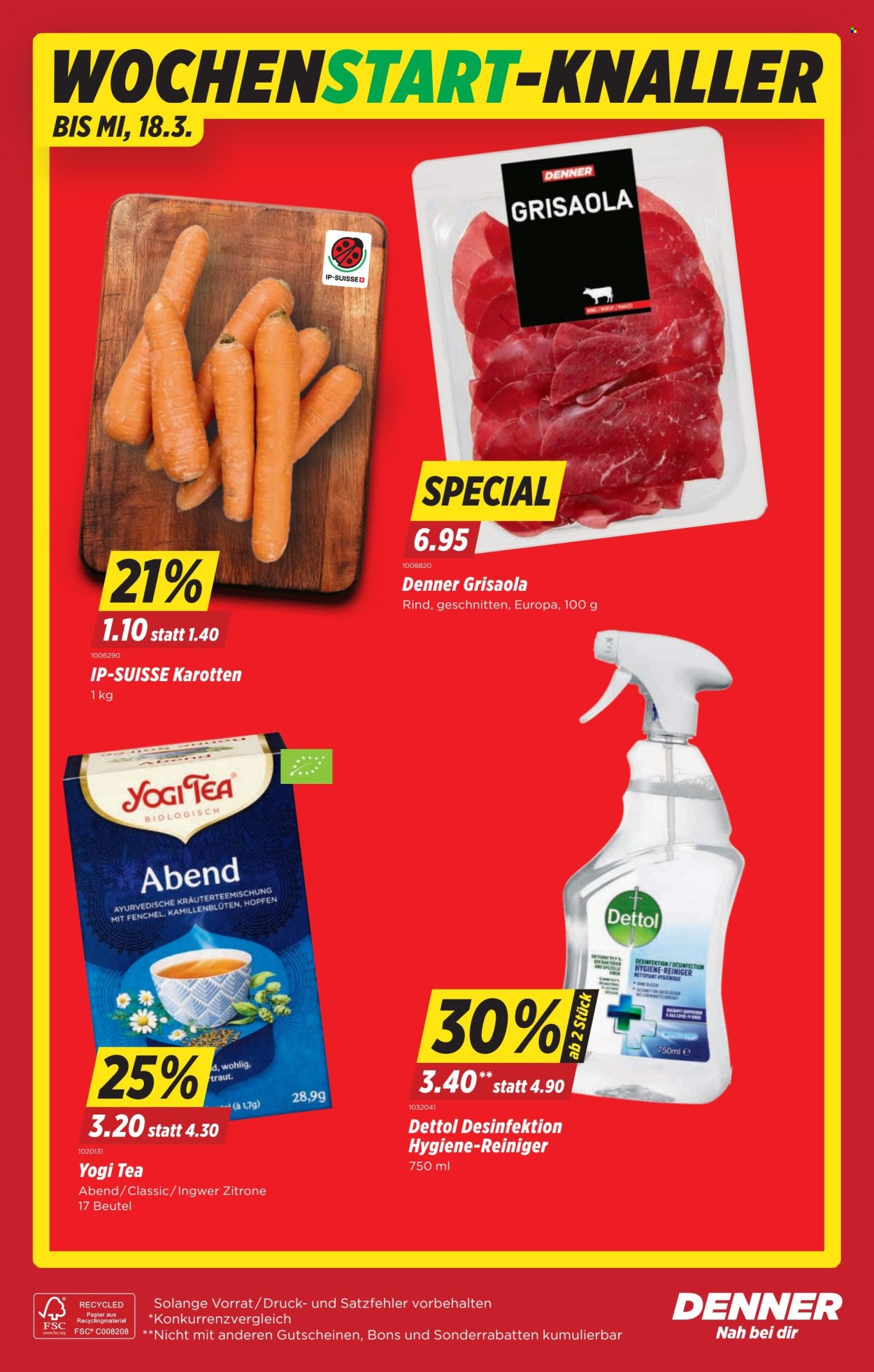 Volantino Denner - 12.3.2026 - 18.3.2026. Pagina 22. Pagina 22