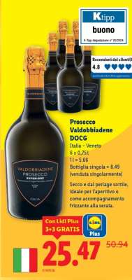 Prosecco Valdobbiadene DOCG