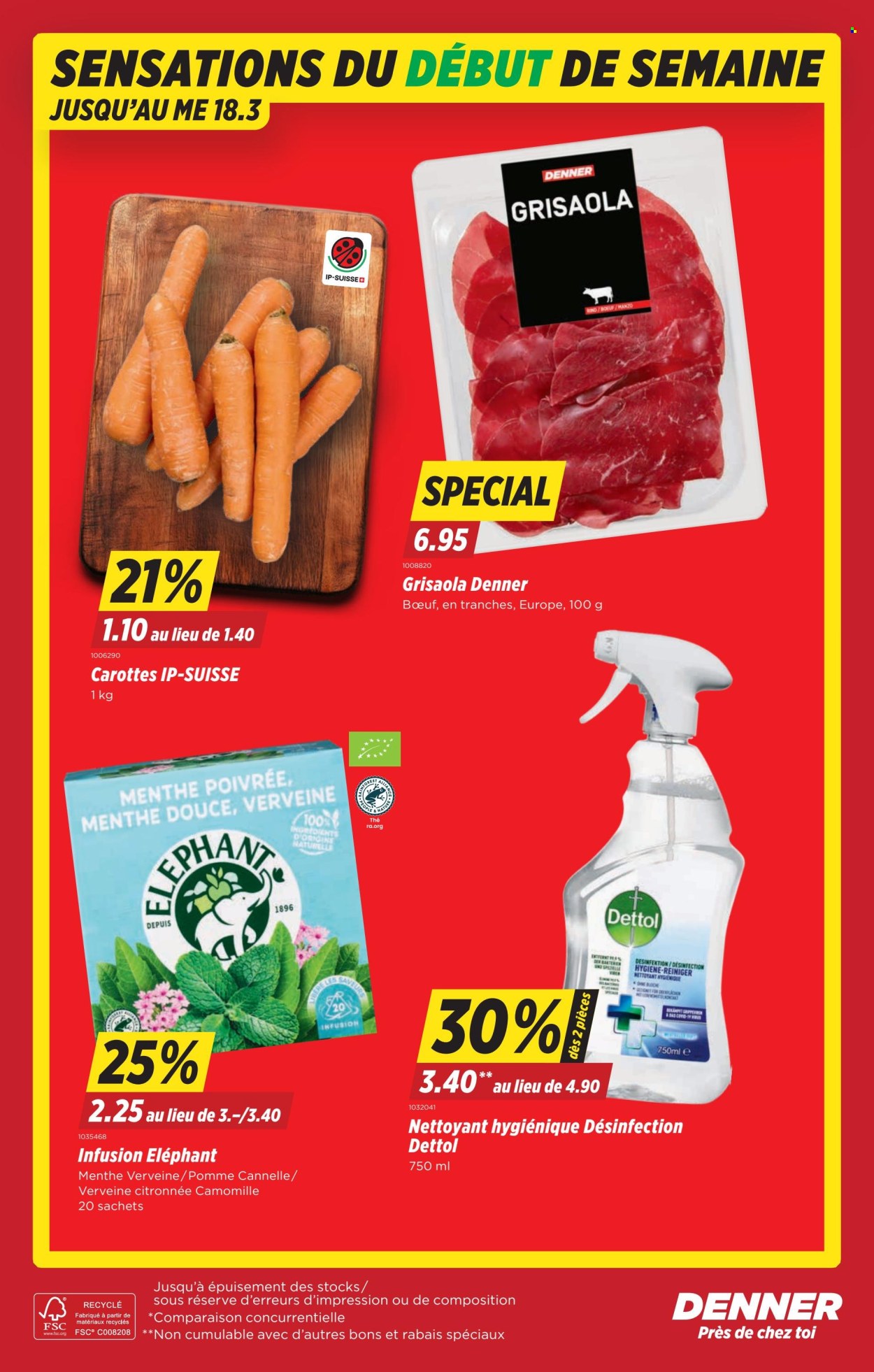 Volantino Denner - 12.3.2026 - 18.3.2026. Pagina 22. Pagina 22