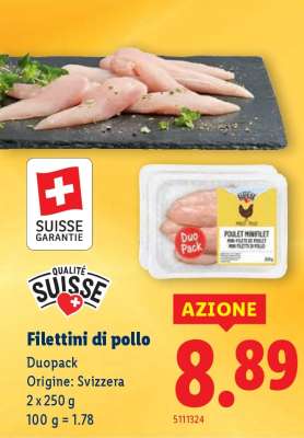 Filettini di pollo