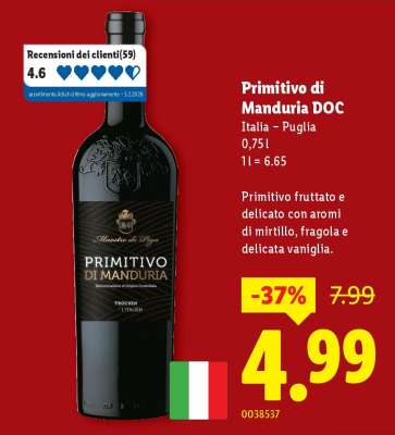 Primitivo di Manduria DOC