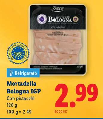 Mortadella Bologna IGP