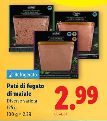 Paté di fegato di maiale