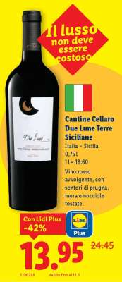 Cantine Cellaro Due Lune Terre Siciliane