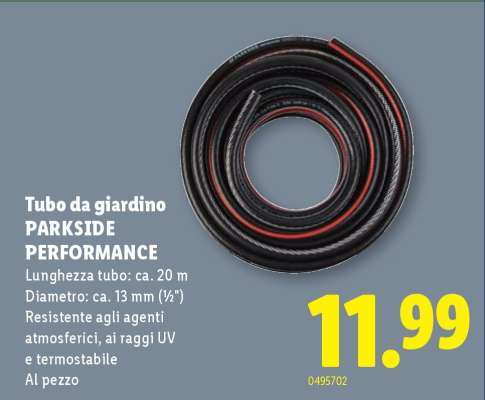 Tubo da giardino PARKSIDE PERFORMANCE