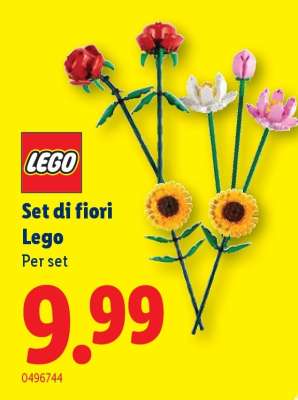 Set di fiori Lego