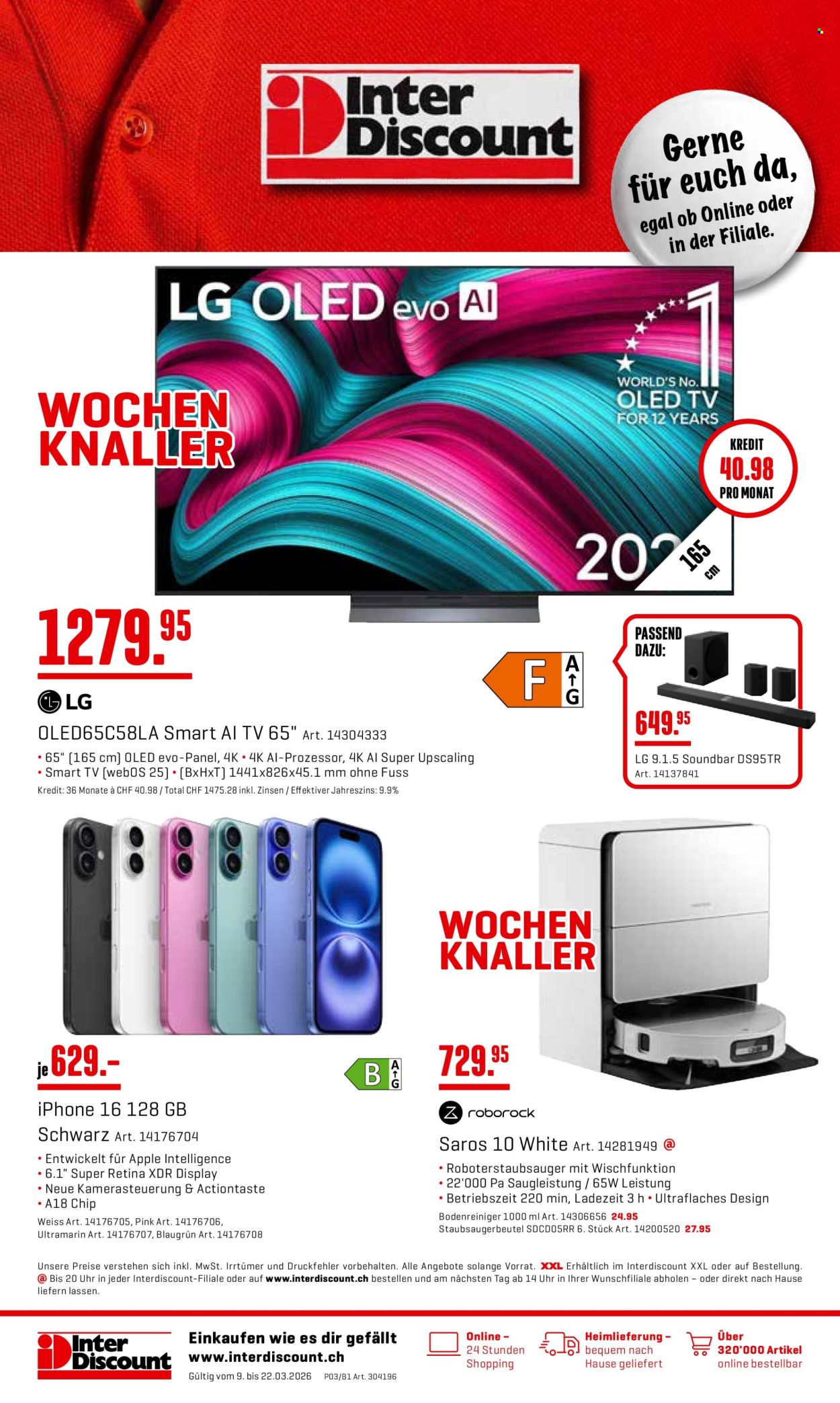 Volantino Interdiscount - 9.3.2026 - 22.3.2026. Pagina 1. Pagina 1