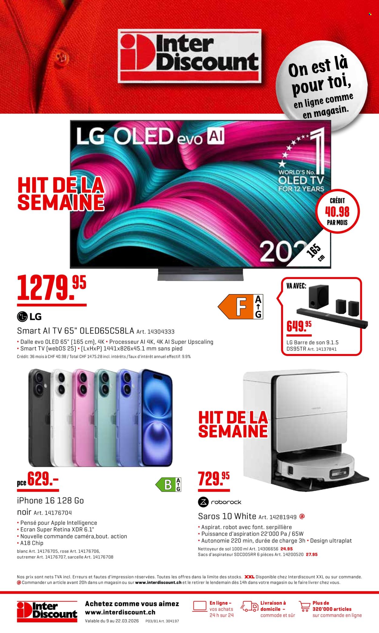 Volantino Interdiscount - 9.3.2026 - 22.3.2026. Pagina 1. Pagina 1