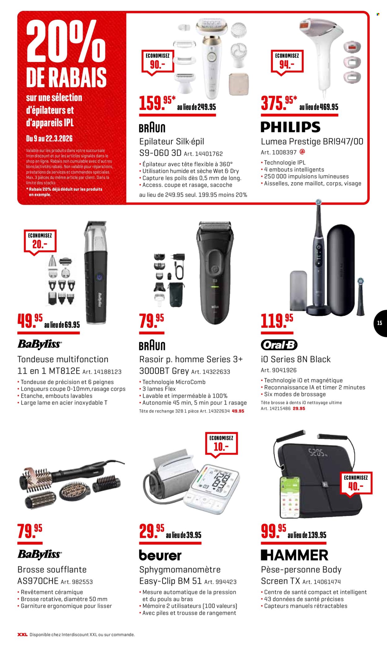 Volantino Interdiscount - 9.3.2026 - 22.3.2026. Pagina 15. Pagina 15