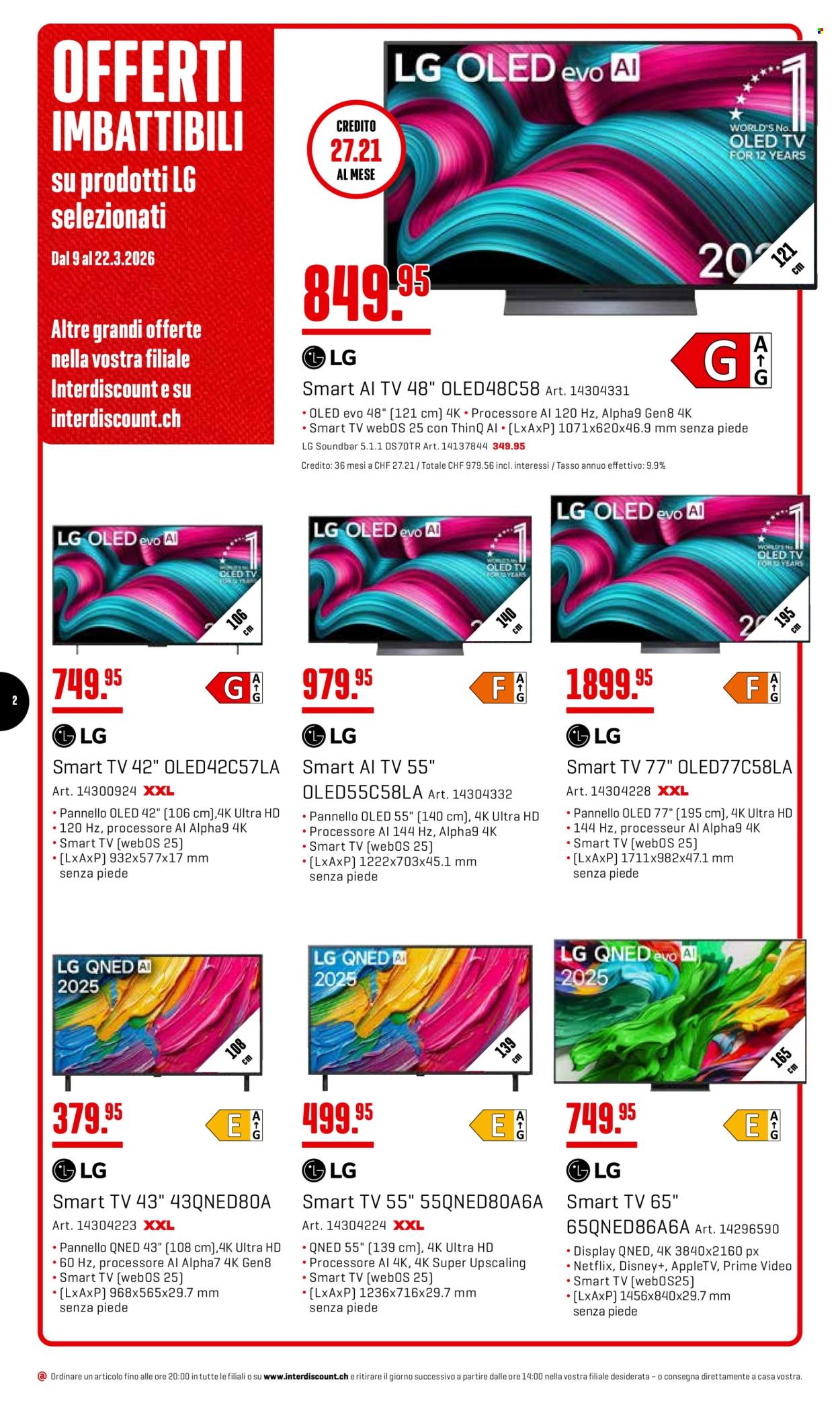 Volantino Interdiscount - 9.3.2026 - 22.3.2026. Pagina 2. Pagina 2