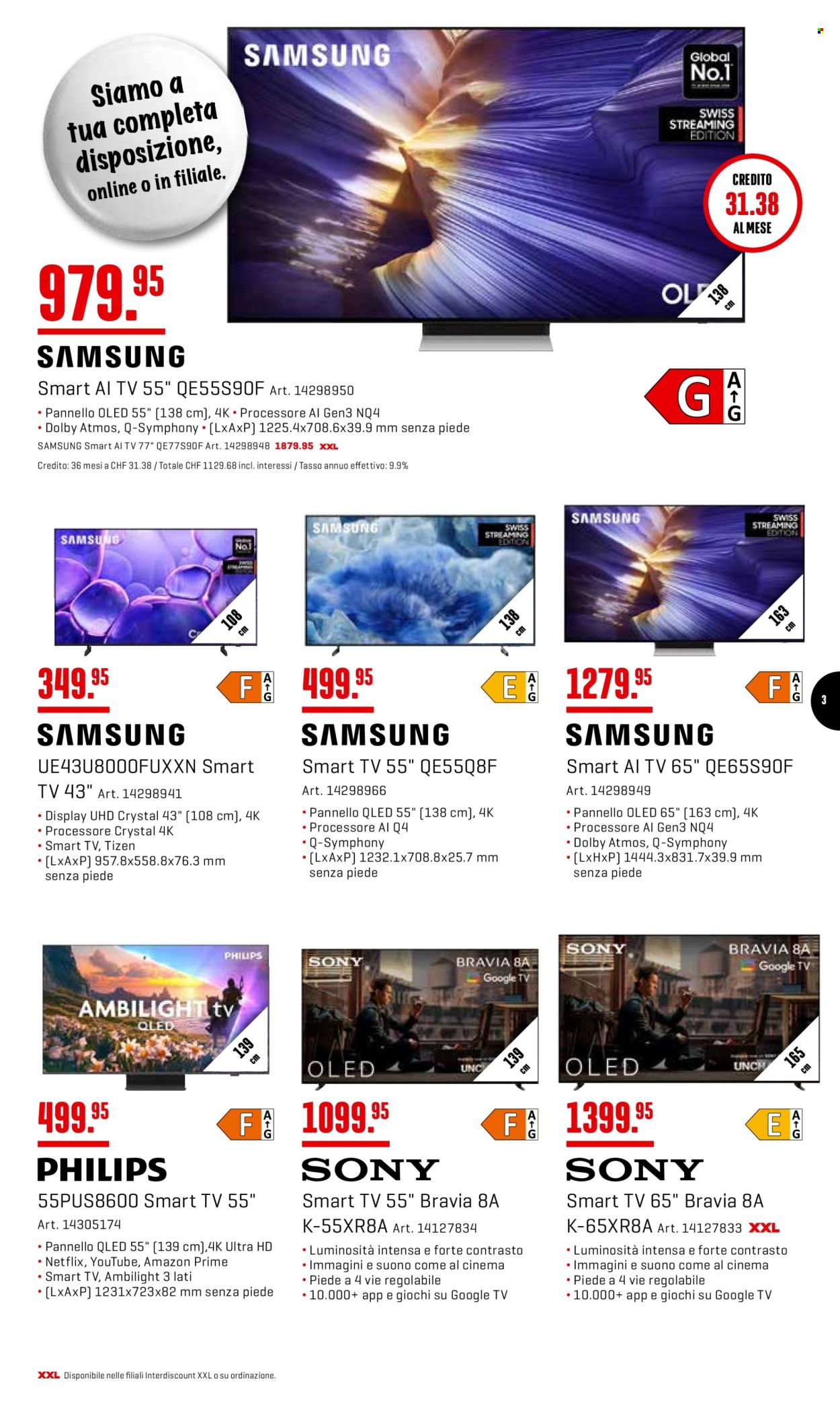 Volantino Interdiscount - 9.3.2026 - 22.3.2026. Pagina 3. Pagina 3