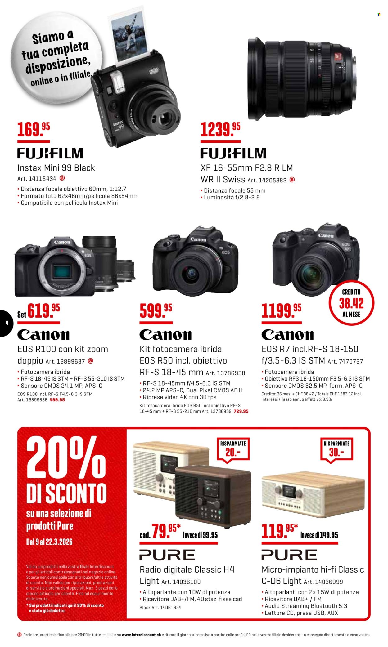 Volantino Interdiscount - 9.3.2026 - 22.3.2026. Pagina 4. Pagina 4