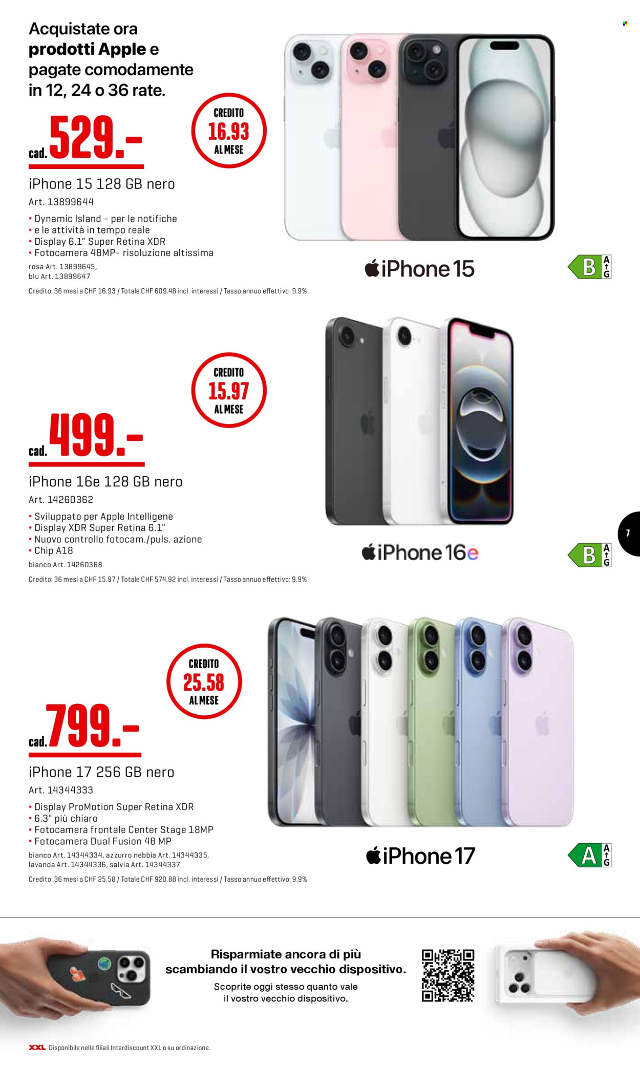 Volantino Interdiscount - 9.3.2026 - 22.3.2026. Pagina 7. Pagina 7