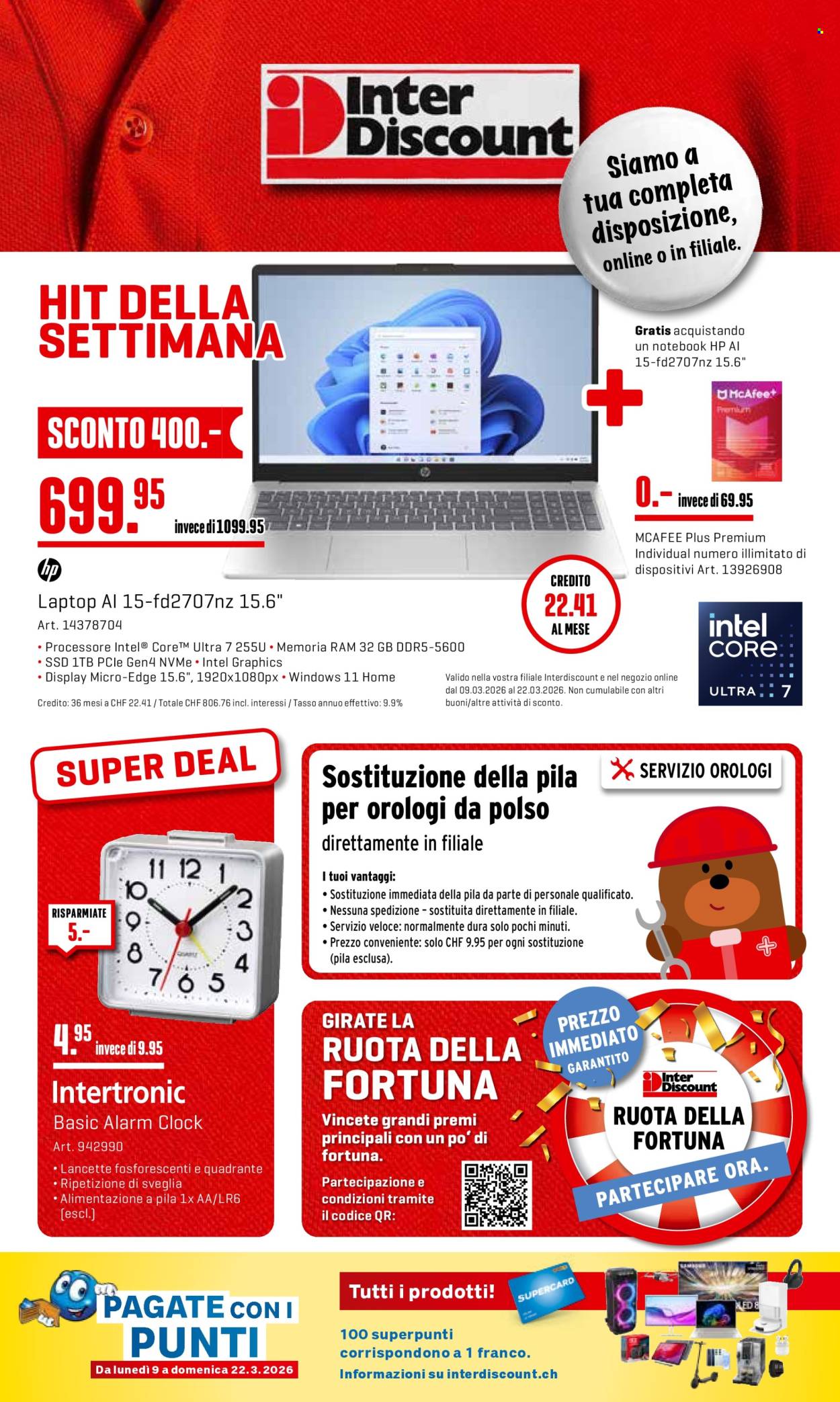 Volantino Interdiscount - 9.3.2026 - 22.3.2026. Pagina 20. Pagina 20