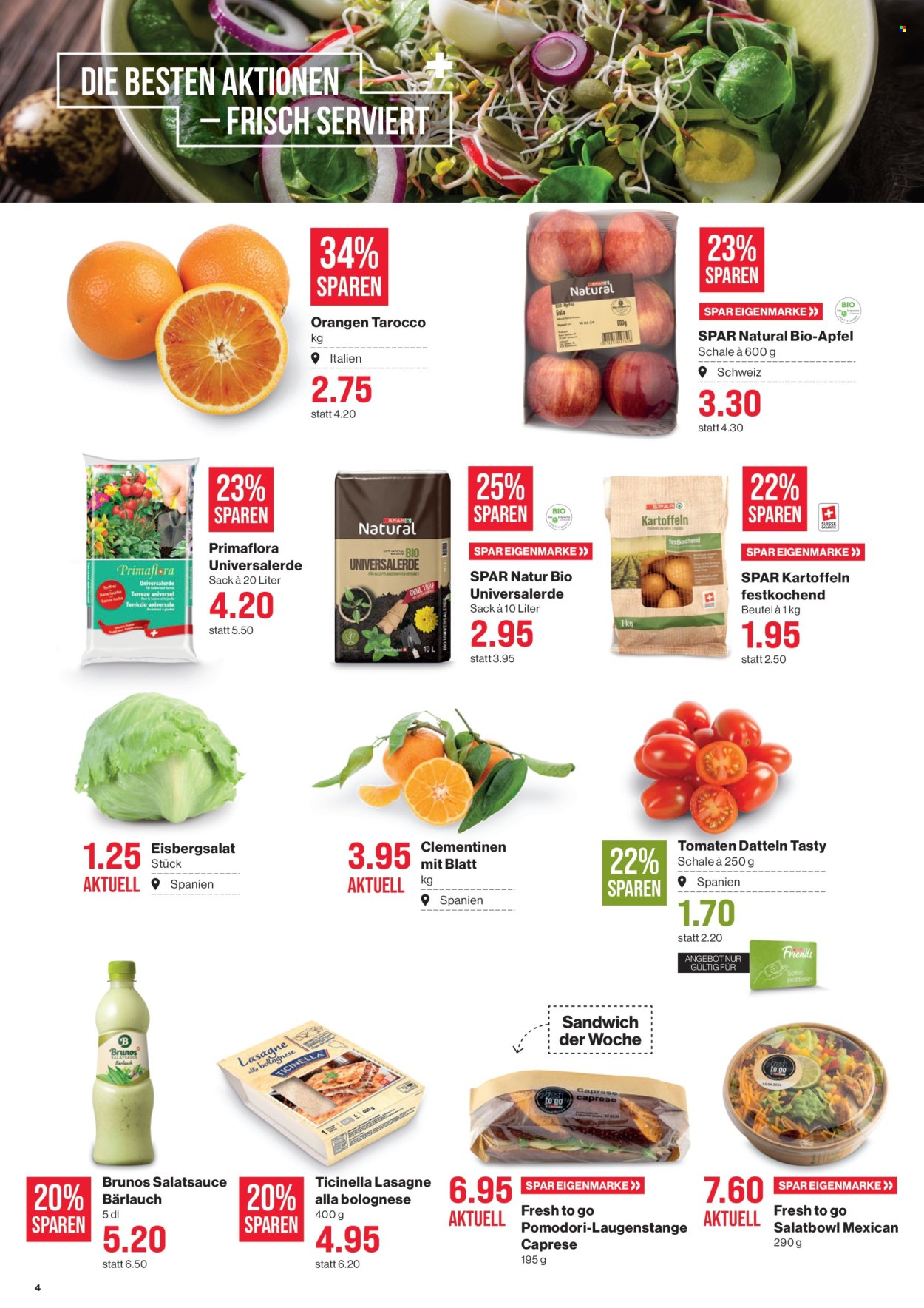 Volantino SPAR - 12.3.2026 - 18.3.2026. Pagina 4. Pagina 4