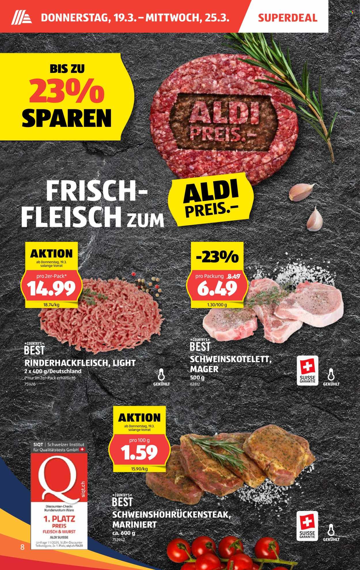 Volantino Aldi - 19.3.2026 - 25.3.2026. Pagina 8. Pagina 8