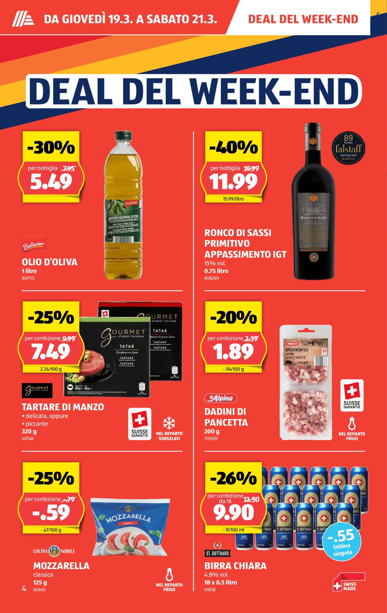 Volantino Aldi - 19.3.2026 - 25.3.2026. Pagina 4. Pagina 4