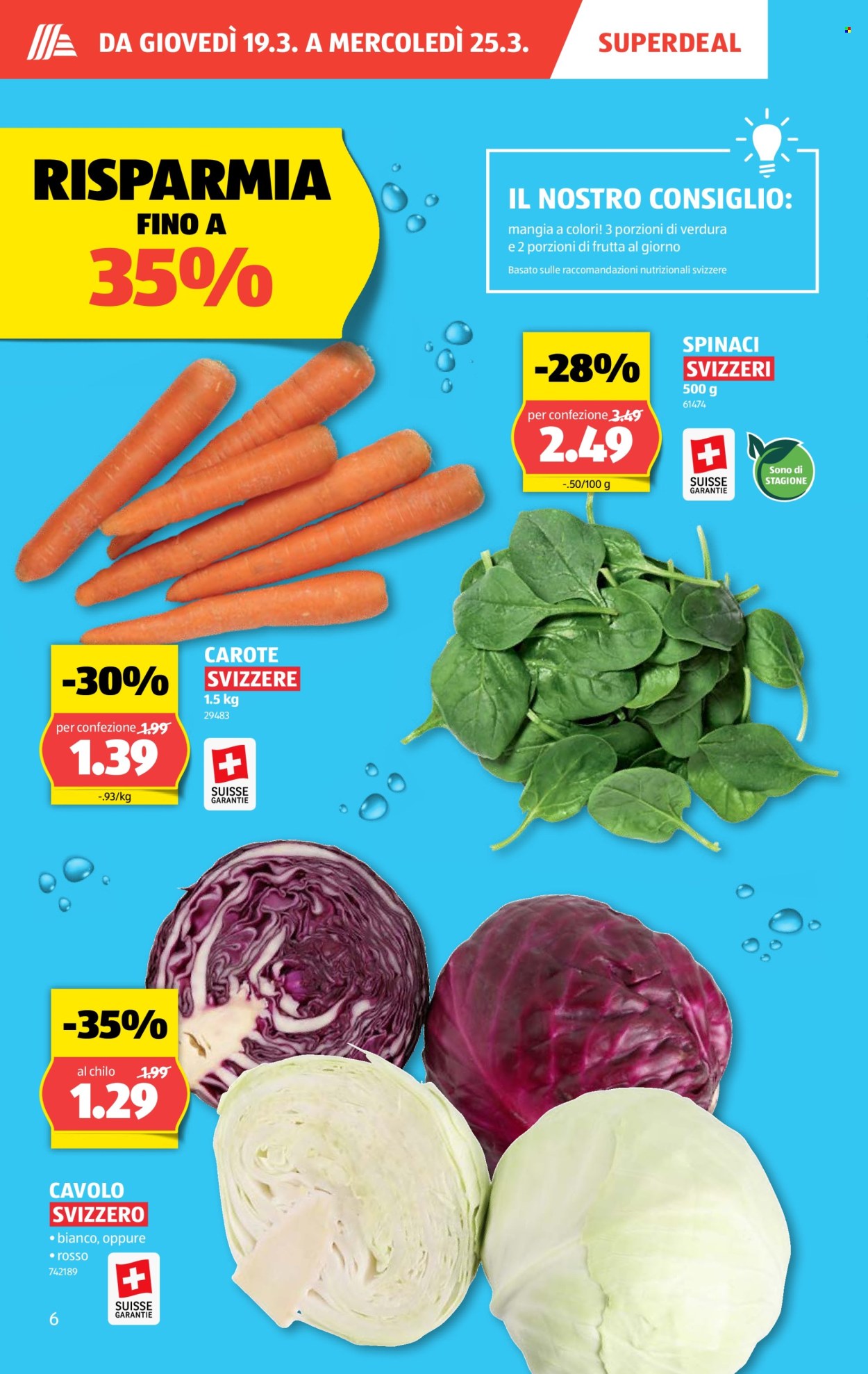 Volantino Aldi - 19.3.2026 - 25.3.2026. Pagina 6. Pagina 6