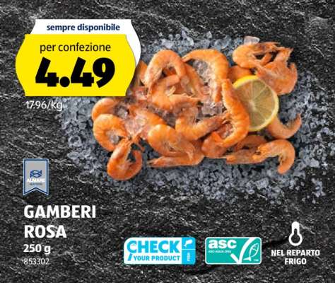 GAMBERI ROSA