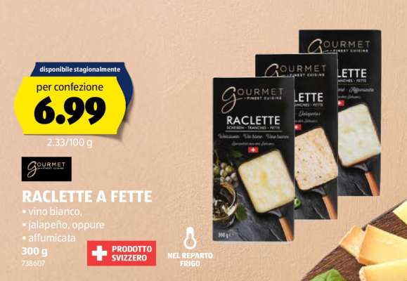 RACLETTE A FETTE