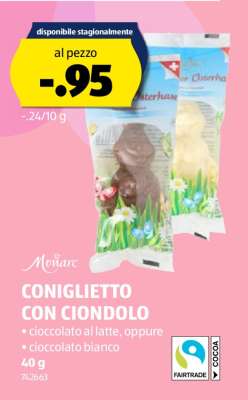 CONIGLIETTO CON CIONDOLO
