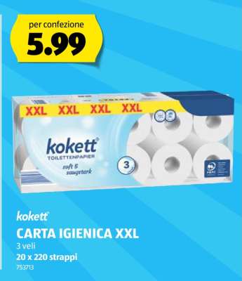 kokett CARTA IGIENICA XXL