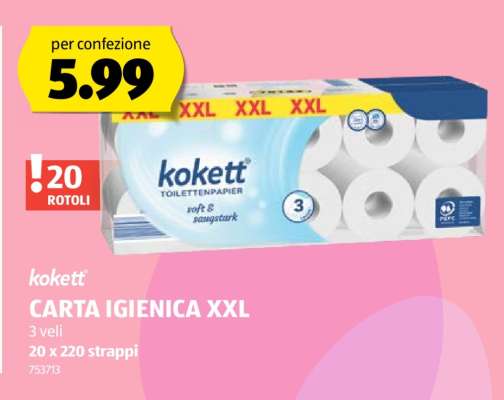kokett CARTA IGIENICA XXL