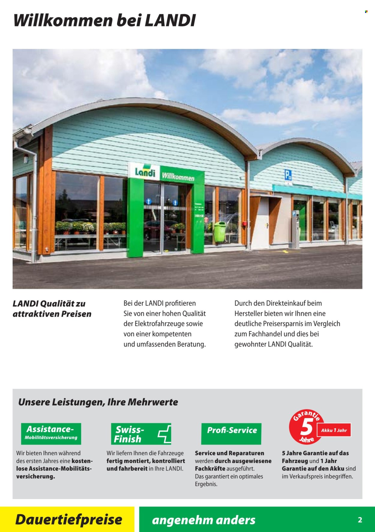 Volantino Landi. Pagina 2. Pagina 2