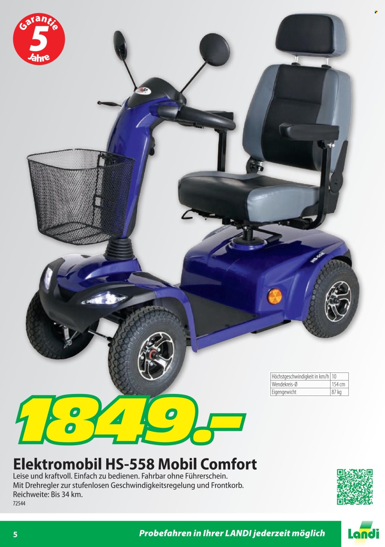 Volantino Landi. Pagina 5. Pagina 5