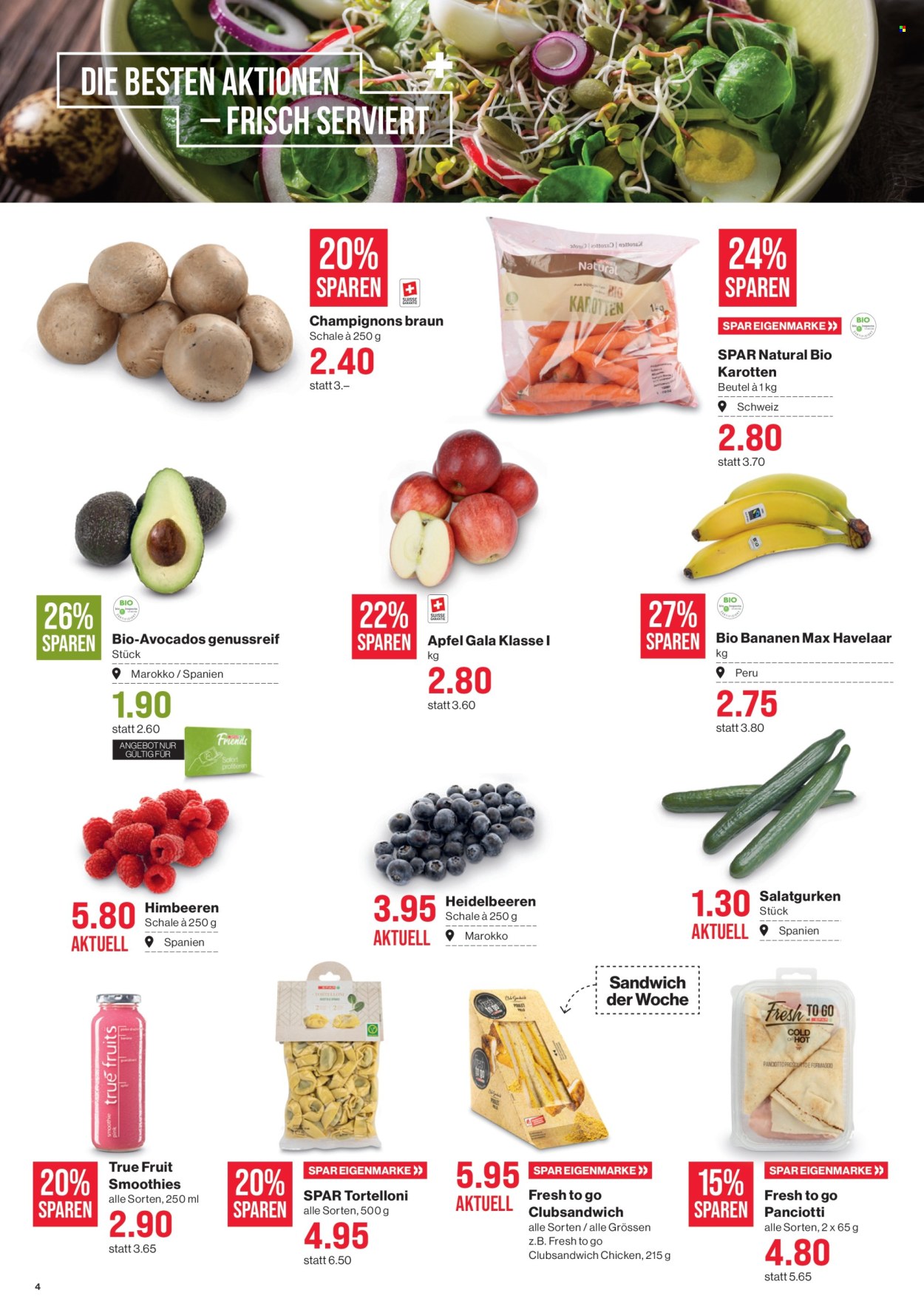 Volantino SPAR - 19.3.2026 - 25.3.2026. Pagina 4. Pagina 4