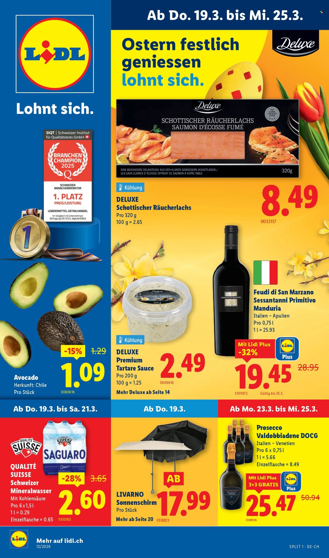 Volantino Lidl - 19.3.2026 - 25.3.2026. Pagina 1. Pagina 1