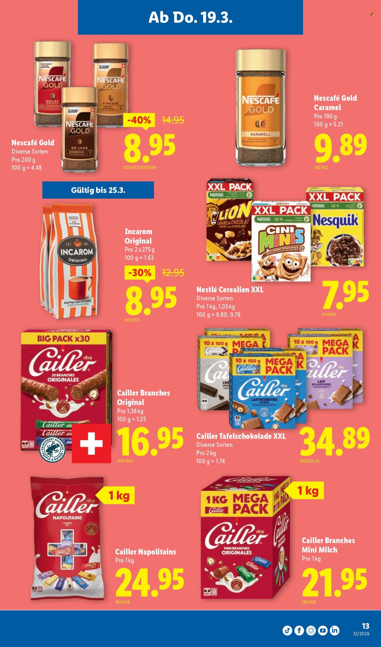 Volantino Lidl - 19.3.2026 - 25.3.2026. Pagina 13. Pagina 13