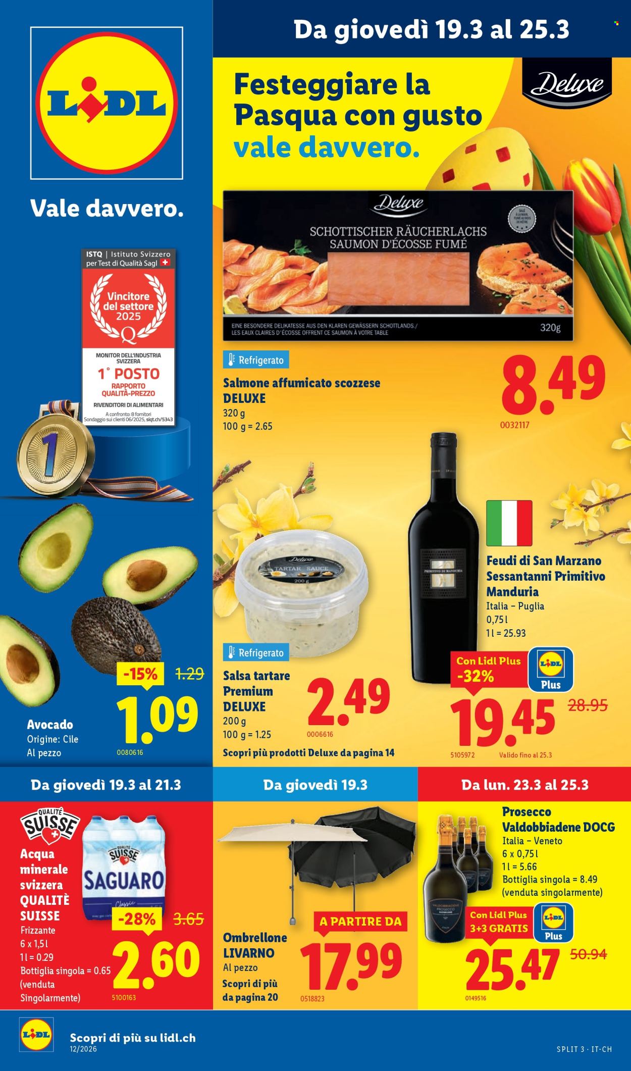 Volantino Lidl - 19.3.2026 - 25.3.2026. Pagina 1. Pagina 1