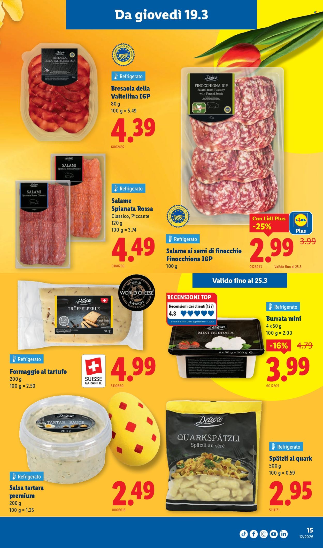 Volantino Lidl - 19.3.2026 - 25.3.2026. Pagina 15. Pagina 15