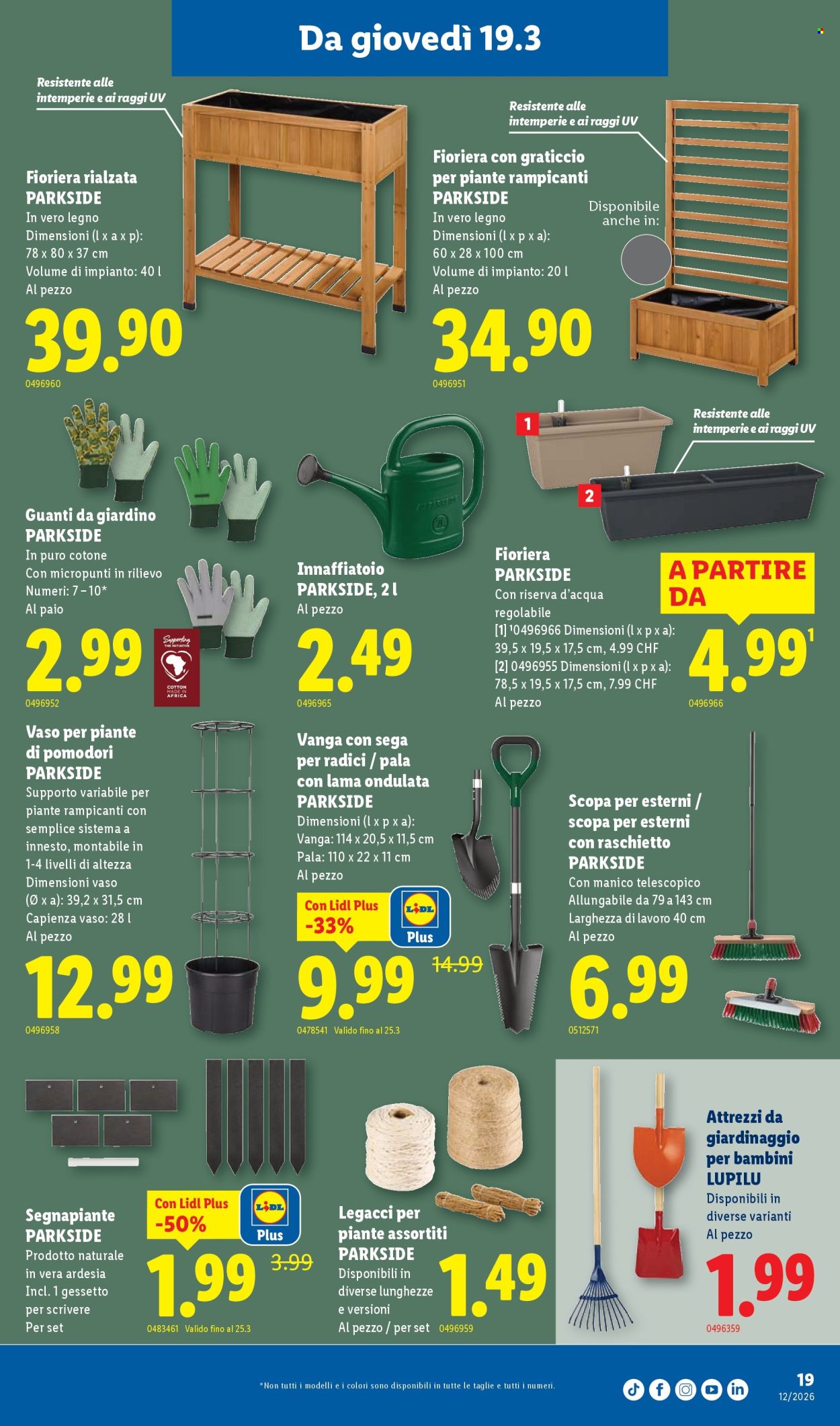 Volantino Lidl - 19.3.2026 - 25.3.2026. Pagina 19. Pagina 19