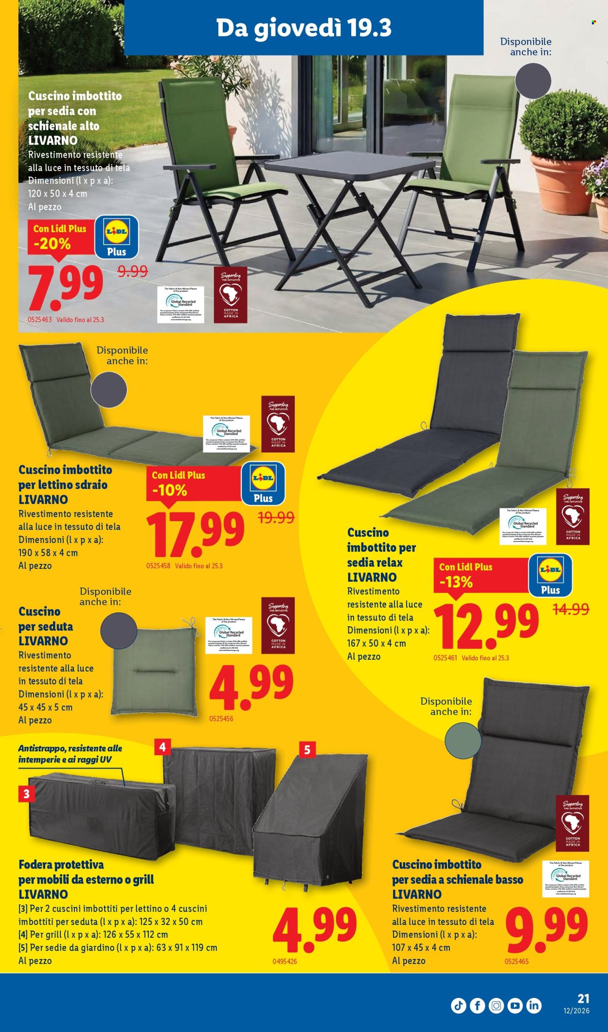 Volantino Lidl - 19.3.2026 - 25.3.2026. Pagina 21. Pagina 21