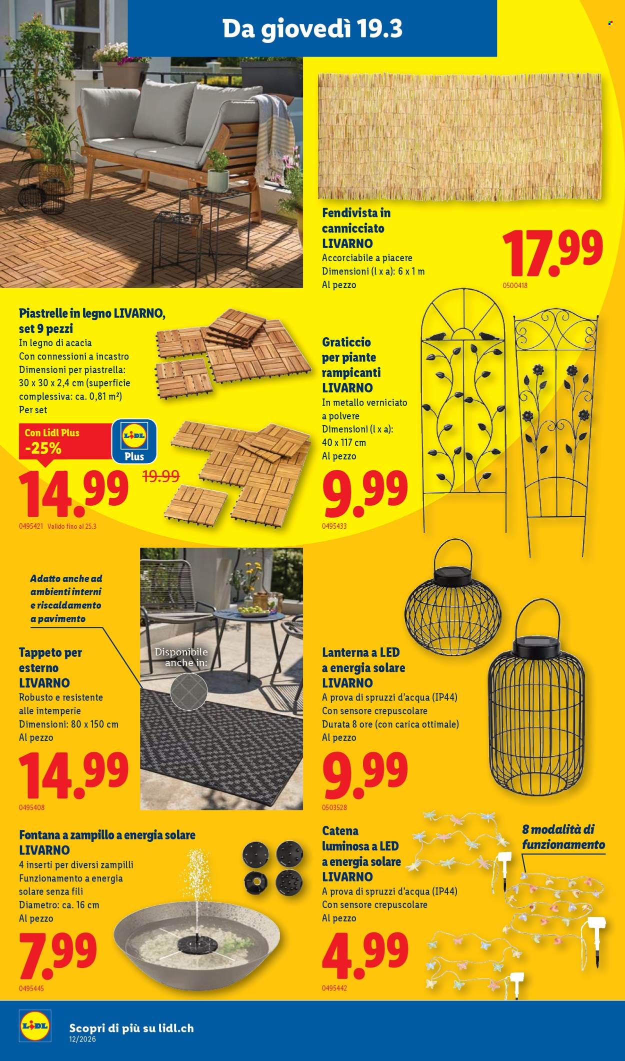 Volantino Lidl - 19.3.2026 - 25.3.2026. Pagina 22. Pagina 22