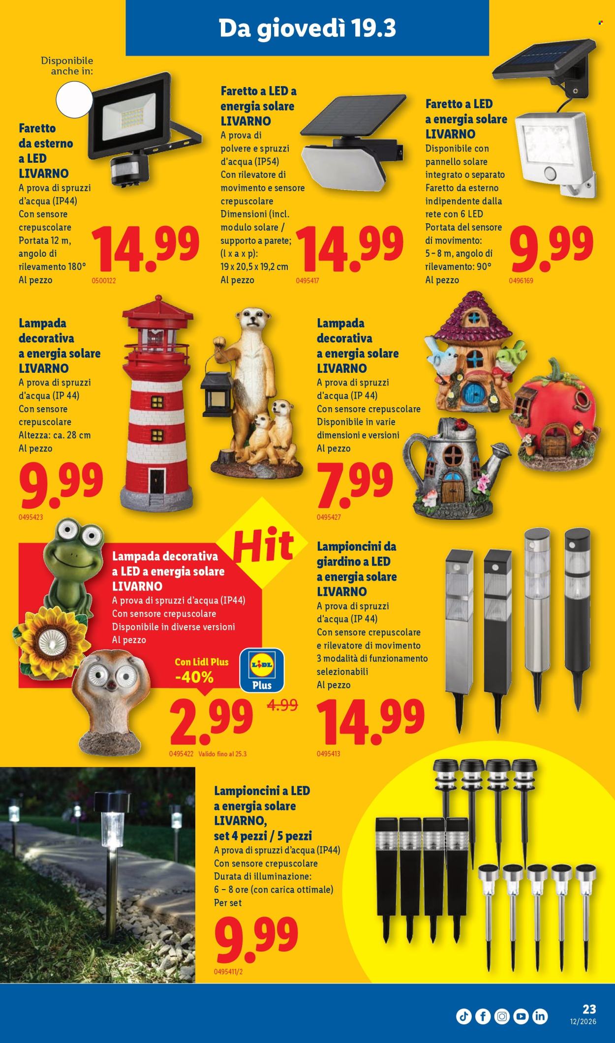 Volantino Lidl - 19.3.2026 - 25.3.2026. Pagina 23. Pagina 23