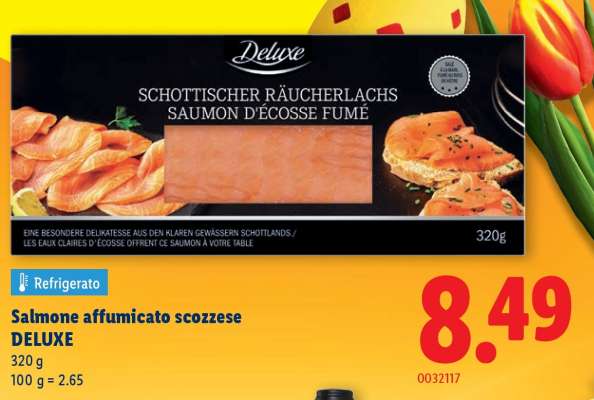 Salmone affumicato scozzese DELUXE