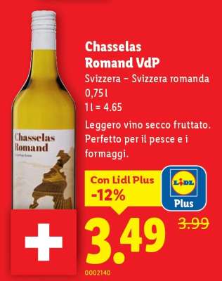 Chasselas Romand VdP