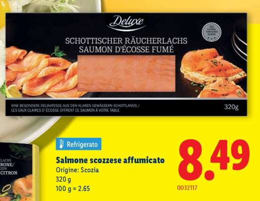 Salmone scozzese affumicato