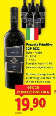 Peuceta Primitivo IGP 2022
