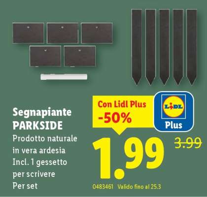 Segnapiante PARKSIDE