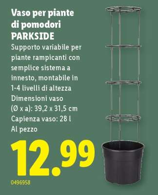 Vaso per piante di pomodori PARKSIDE