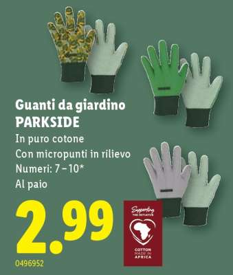 Guanti da giardino PARKSIDE