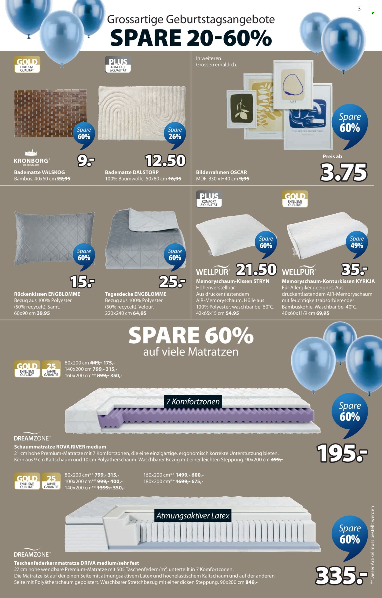 Volantino JYSK - 17.3.2026 - 30.3.2026. Pagina 3. Pagina 3